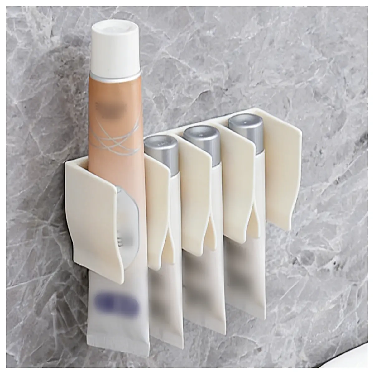 bathroom sink organizer for face wash bottles and toothbrush holder counter storage