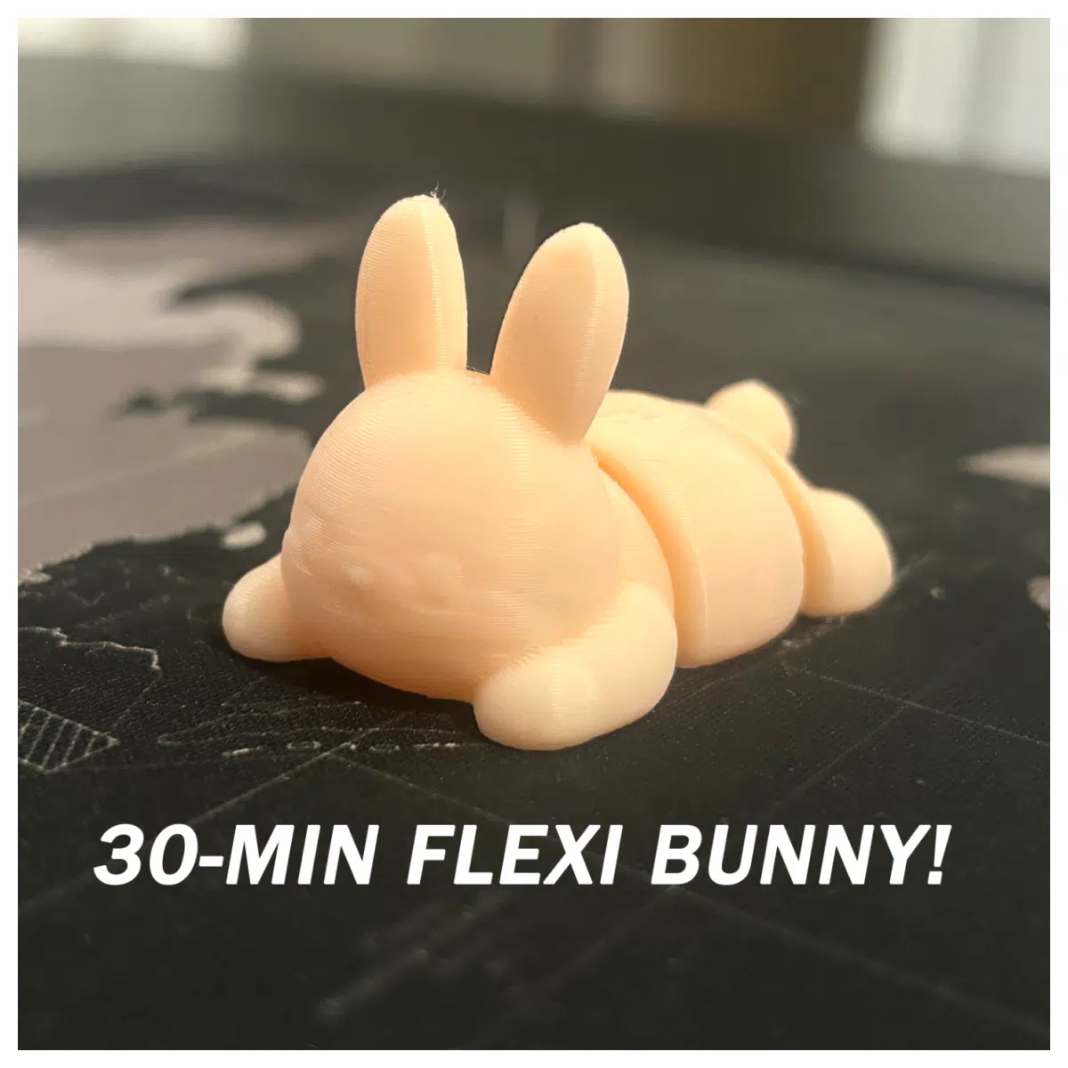 Mobile Rabbit Toy Sensory Stimulation Child Plush Pet Interaction Rabbit Model Indoor Play