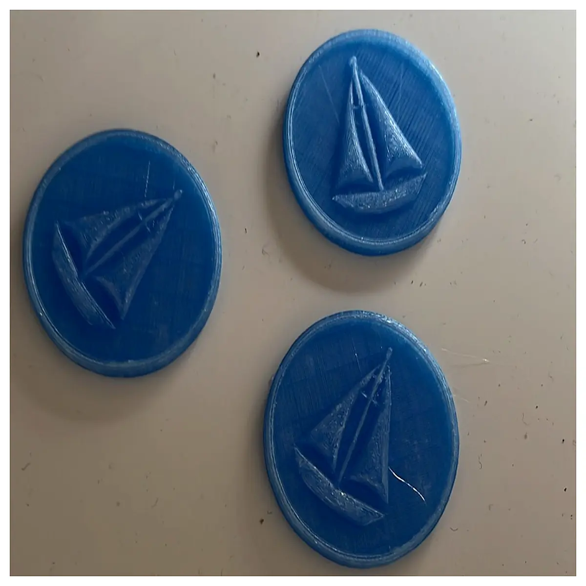 Marker Coins Sailboat Decor Collectible Souvenir Gift Enhance Home Style