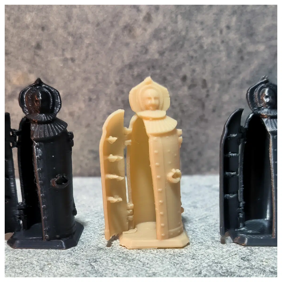 Medieval D D Miniature Virgin Model Tabletop RPG Accessories Character Figures Collectible Statues Game Props