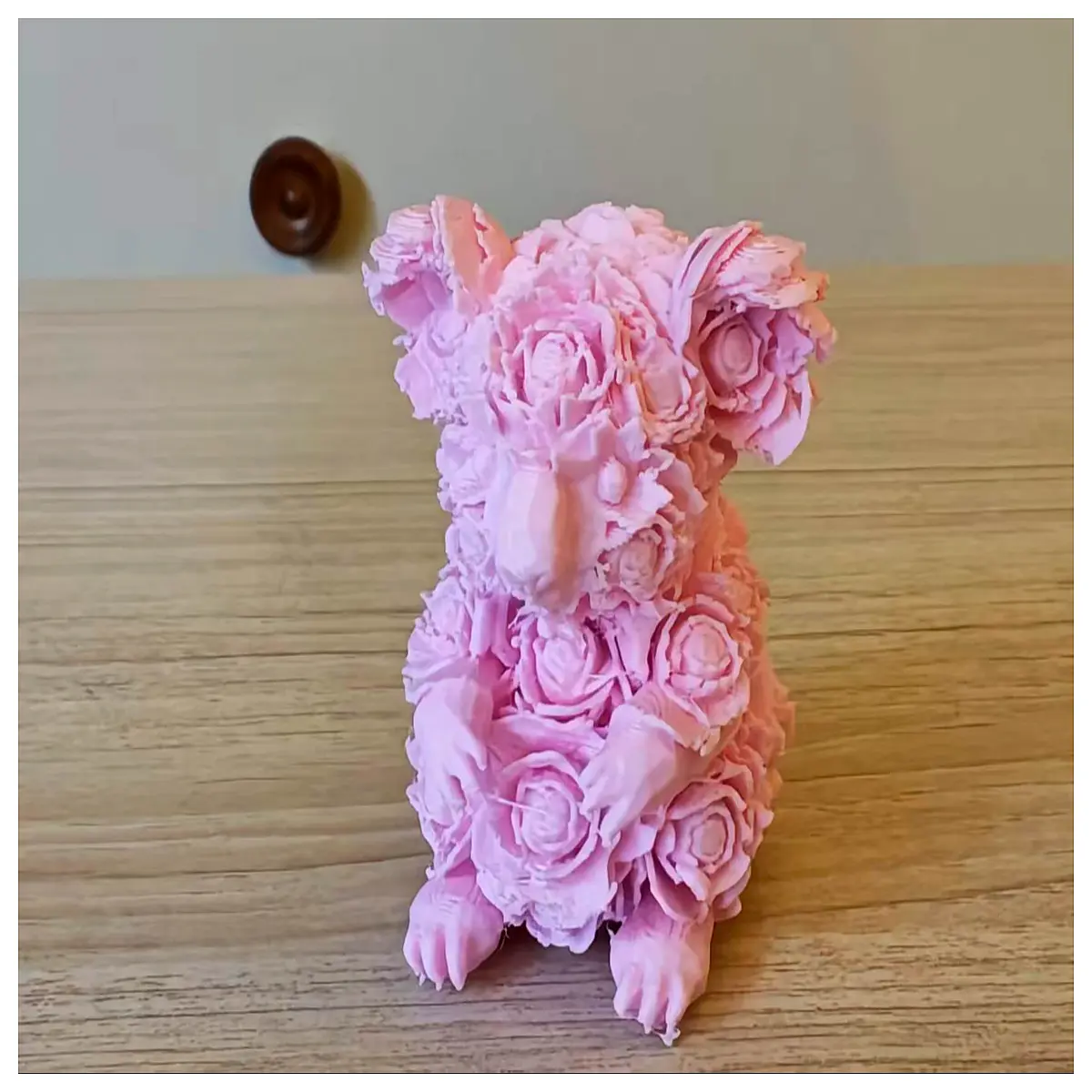 Rose Koala Artificial Flowers Wedding Bouquet Birthday Gift Flowers Decoration Romantic Surprise
