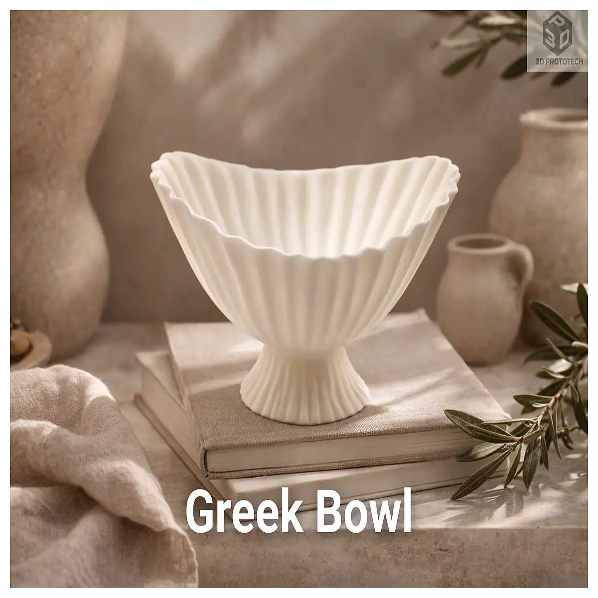decorative greek bowl for home decor vintage style ceramic planter centerpiece ornamental pottery vase for shelf styling