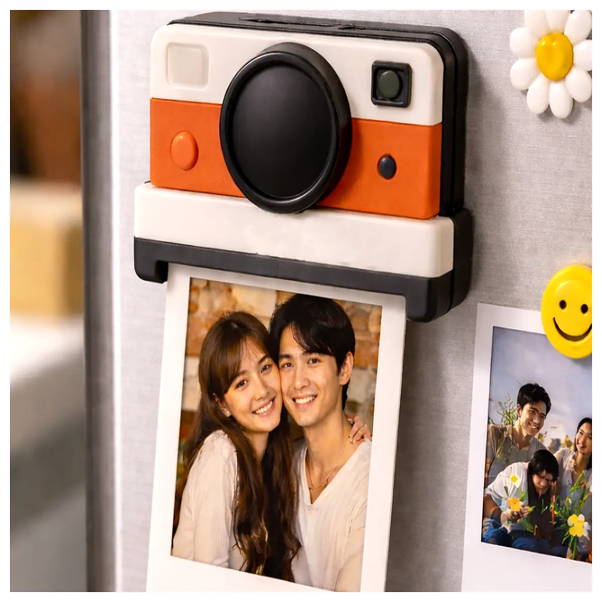 Photo Booth Stickers Mini Fridge Magnets Photo Wall Decor Cute Photo Charms DIY Photo Frame Accessories Creative Gift Ideas