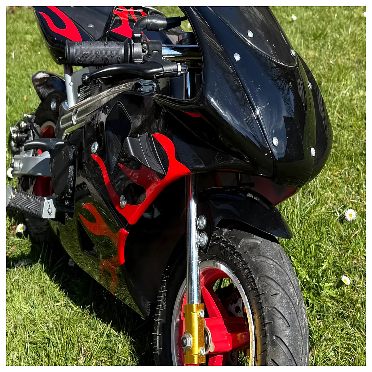 Pocket Panigale Winglet Mini Motorcycle Parts Winglets Motorcycle Accessories Mini Bike Components Wing Span Adjustment Motorcycle Modification