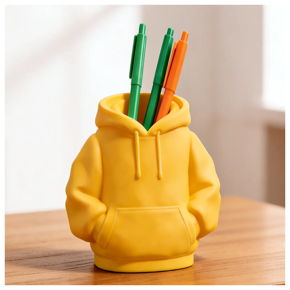Cute Plush Pen Holder Organizer Desk Decor Storage Container Cute Accessory Small Holder for Office Supplies