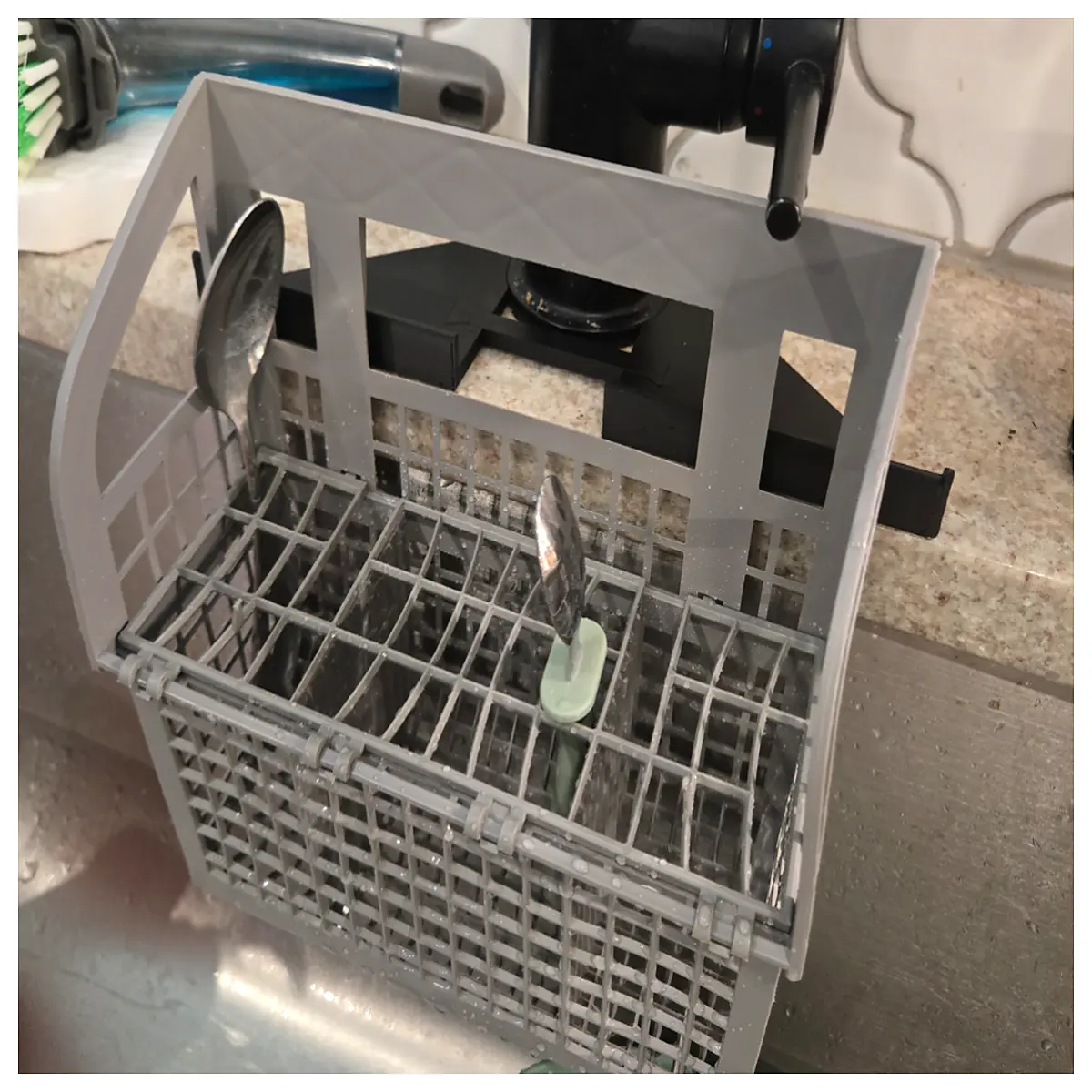 Dishwasher Lower Basket Drain Catcher Filter Kitchen Drainage Net Improved Dishwasher Efficiency