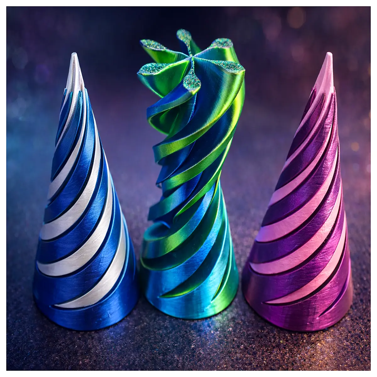 anti stress spiral cone fidget toy for anxiety relief and