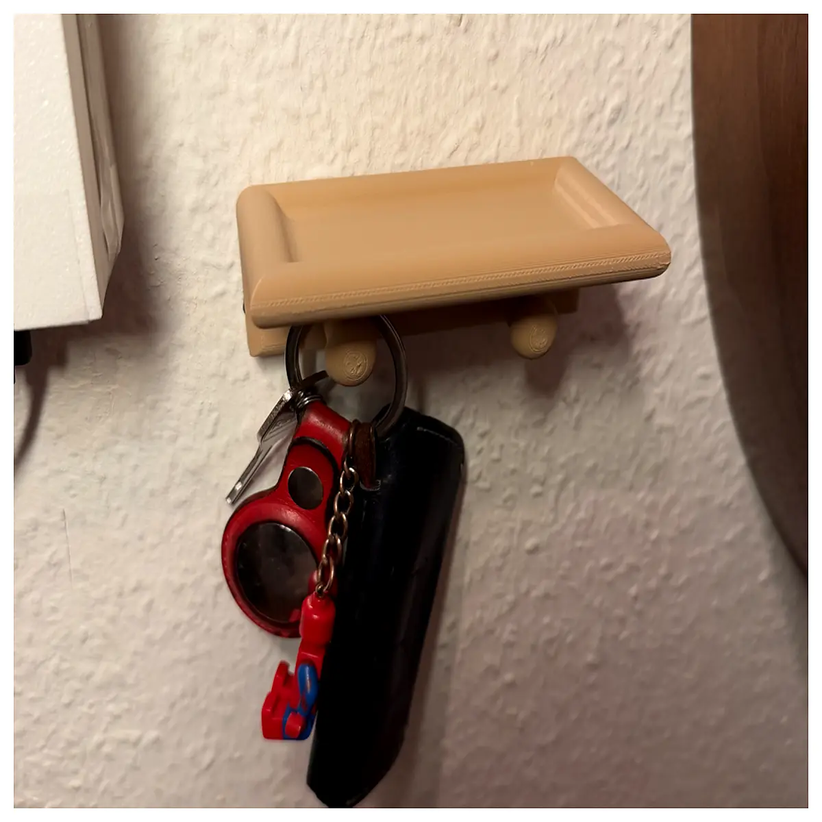 Minimalist Key Rack Wall Mounted Holder Kitchen Bathroom Storage Key Organizer Accessory Practical Space Saving