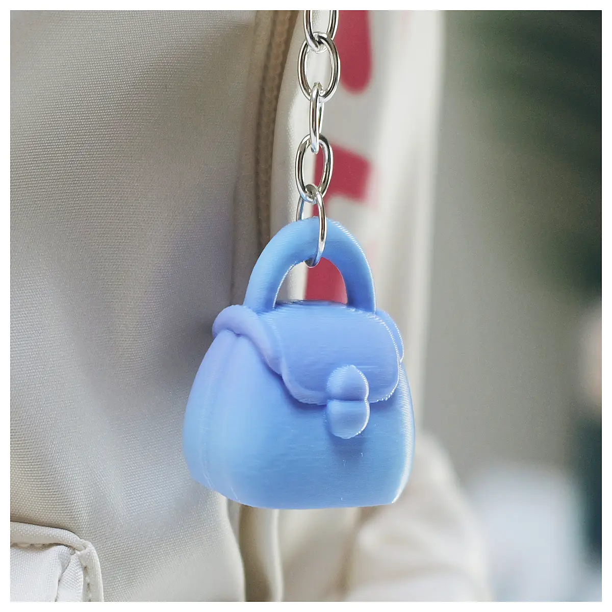 Mini Bag Charms Phone Keychains Bag Accessories Hanging Chain Decoration Small Bag Parts Mobile Accessory Key Holder Bag Ornament