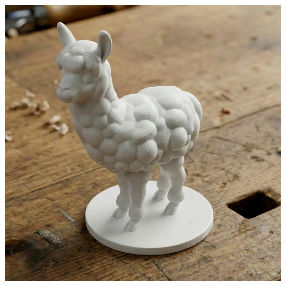 Quirky Alpaca Statue Home Decor Office Accent Gift Whimsical Sculptures Creative Decoration Art Piece