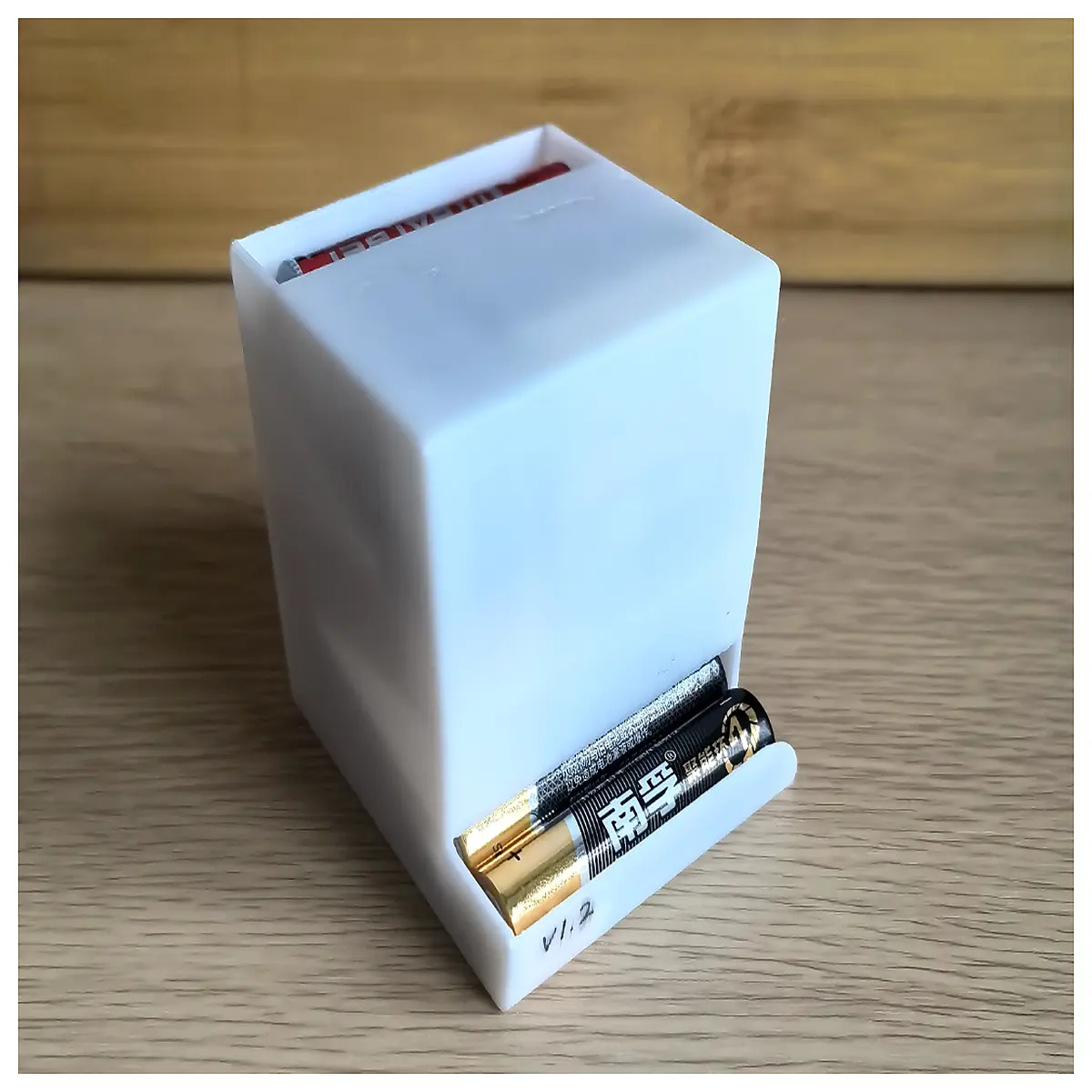 Rolling Battery Case Printer Accessories Stress Relief Toy Battery Storage Rolling Case