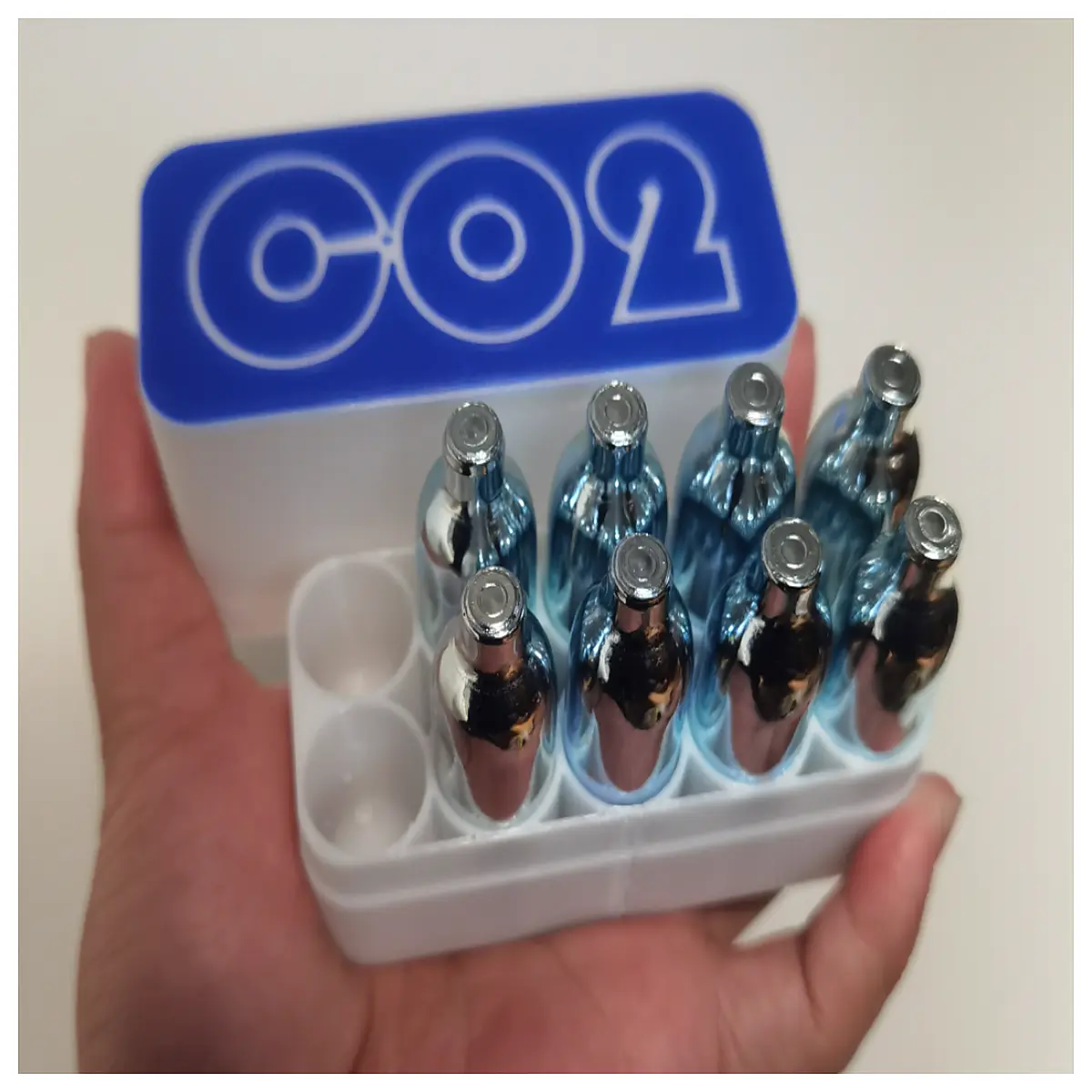 CO2 Nitrogen Tank Storage Box Organizer Cylinder Accessories Gas Bottle Storage Solutions Cylinder Parts