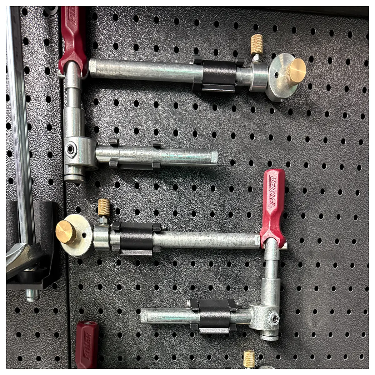 piher welding clamp wall mount bracket holder for fixing electrodes and torches duty magnetic base