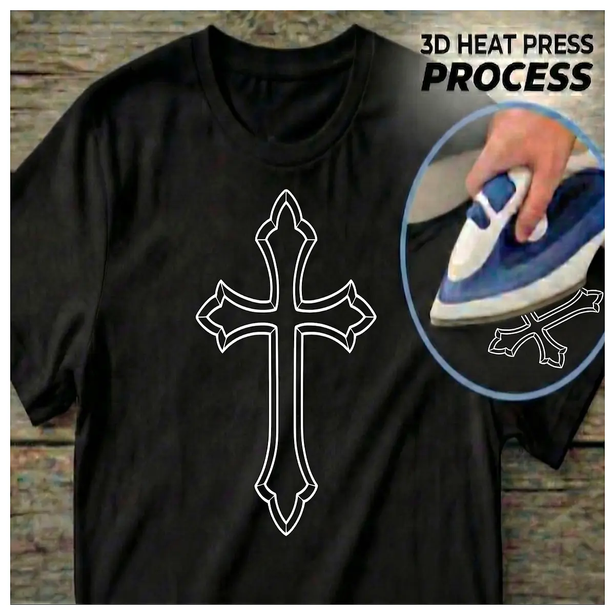 Cross Print T Shirt Faith Apparel Christian Memorial Gift Cross Pattern Men s Women s Clothing Religious Shirt Cross Printed Top