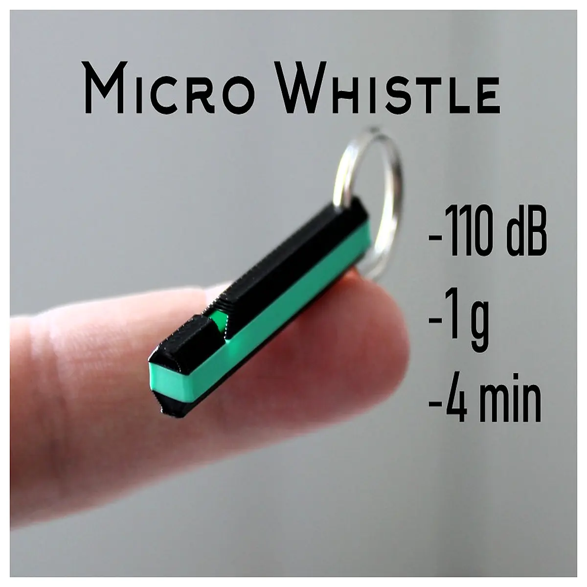 Mini Whistle 110dB 1g 4 Minute Print Emergency Signal Outdoor Sport Accessories Small Sound