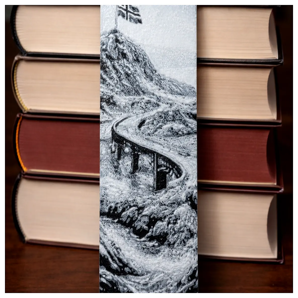 Norway Atlantic Road Bookmark Souvenir Travel Gift Decor Norway Travel Collectible Nautical Commemorative