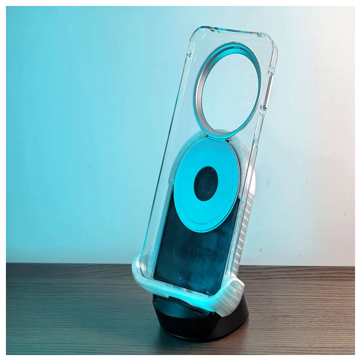 CP62 Vertical Wireless Charger Base Compatible with Mate 80 Series Fast Charging Phone Stand