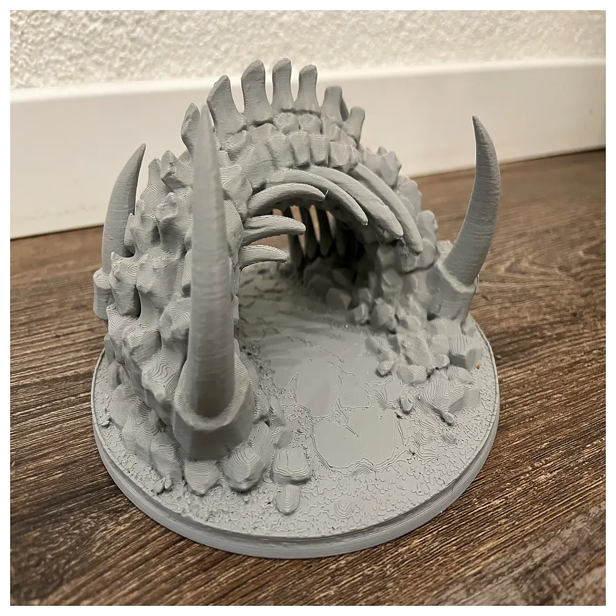 Gothic Ruin Archway Desktop Terrain Map Scene Model Architectural Landscape Tabletop Gaming Accessories