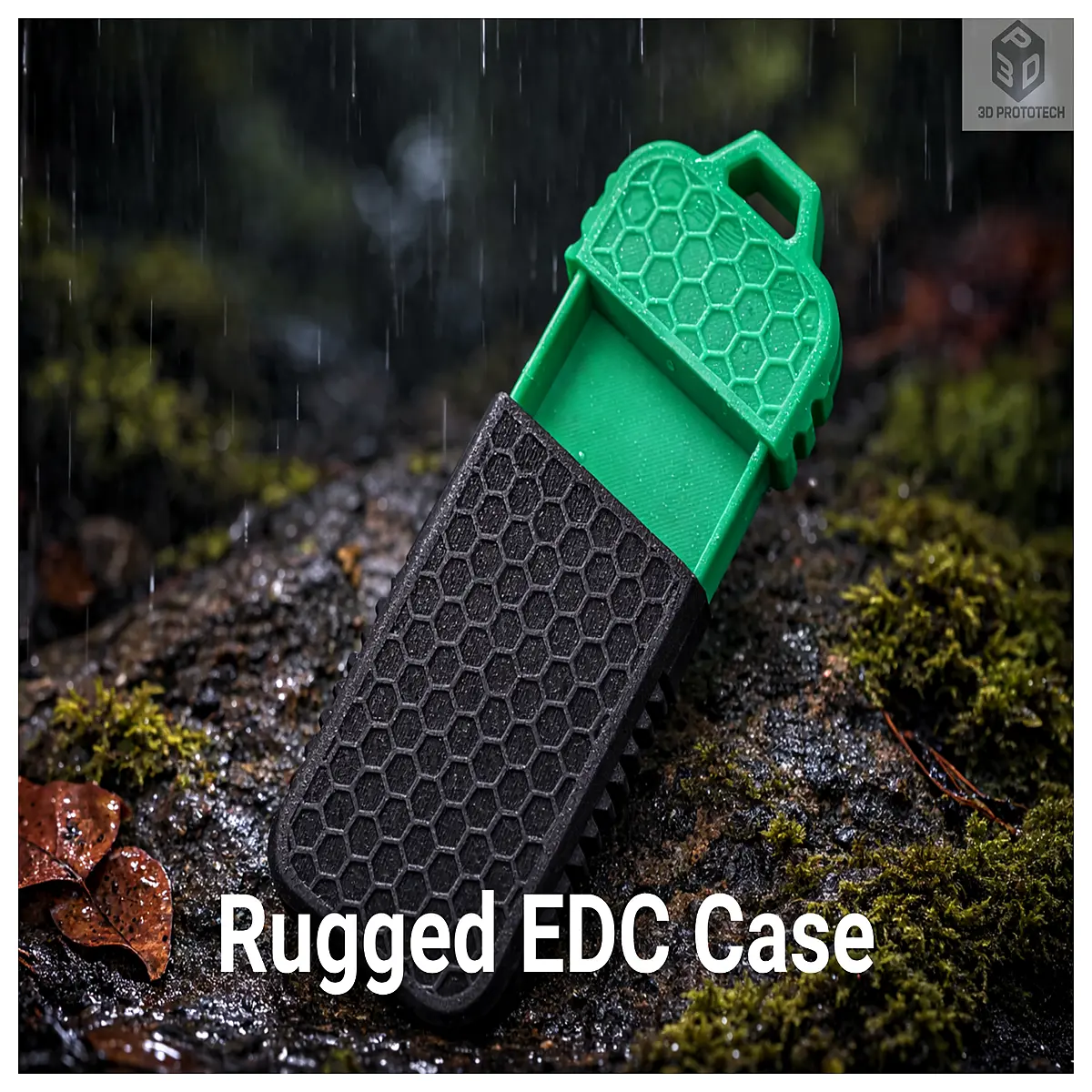 Durable EDC Storage Box Outdoor Travel Gear Organizer Emergency Preparedness Case Practical Storage Solution
