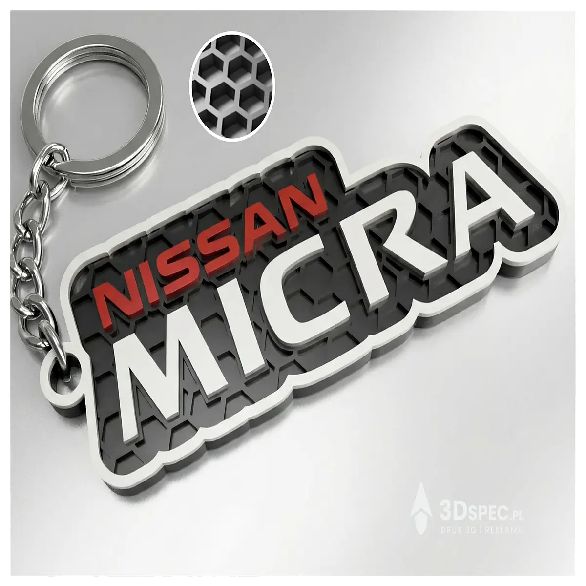 Micra Keychain Car Key Holder Keyring Accessory Micra Owner Car Decoration Key Chain Parts