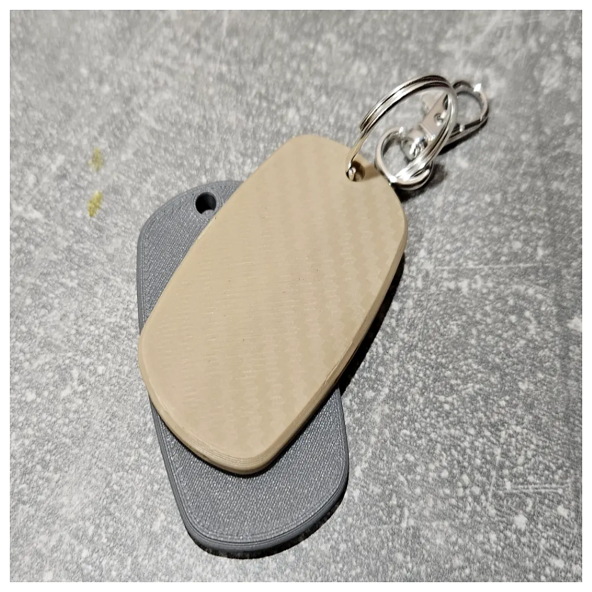 flat keychain whistle emergency survival signal alarm for hiking camping outdoor gear