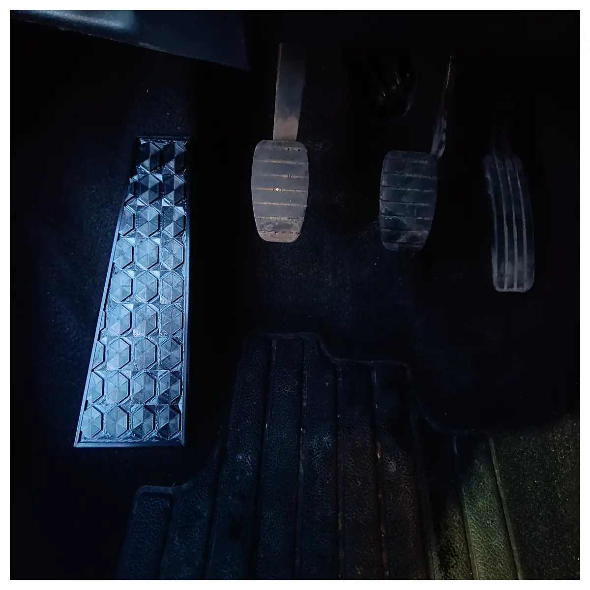 Dacia Dokker Footrest Pad Car Interior Accessories Floor Mat Protective Cover Suitable for Vehicle Enhanced Comfort