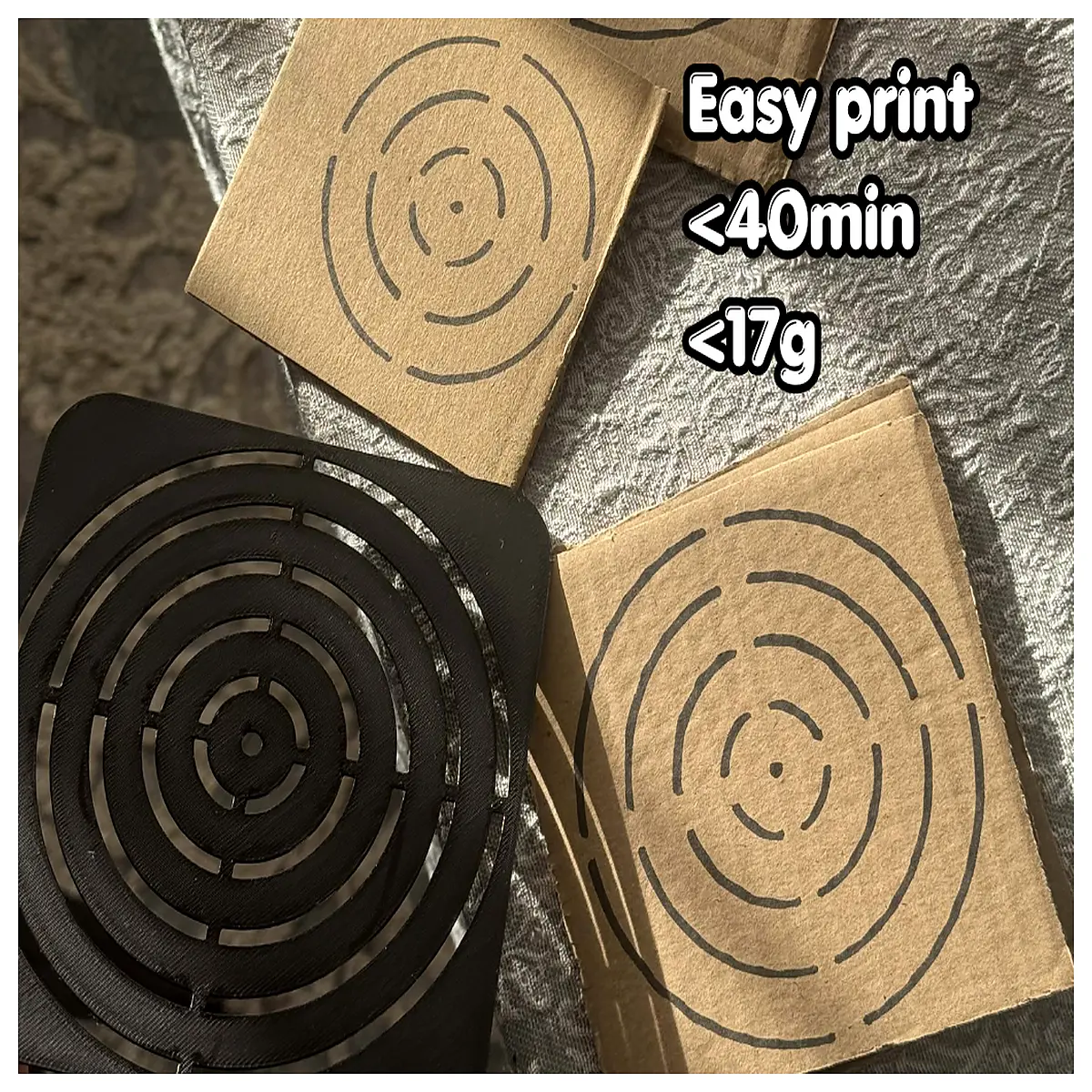Lightweight Cardboard Shooting Target Template Target Making Training Targets Outdoor Shooting Accessories
