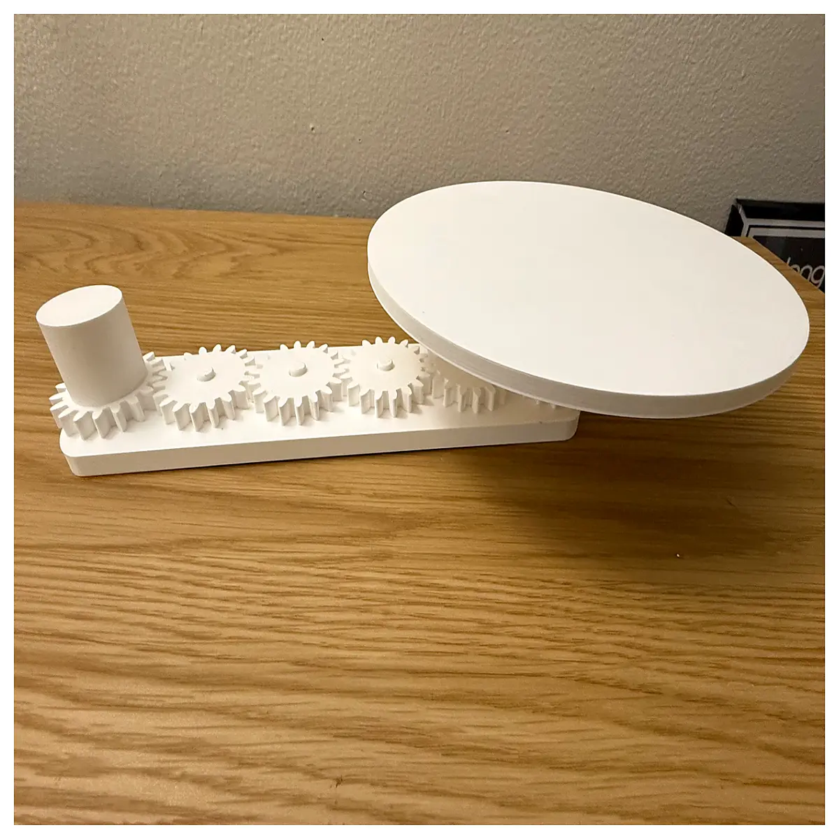 Gear Mechanism Display Stand Precision Model Showcase Learning Model Lab Equipment Gear Set Assembly Educational Model