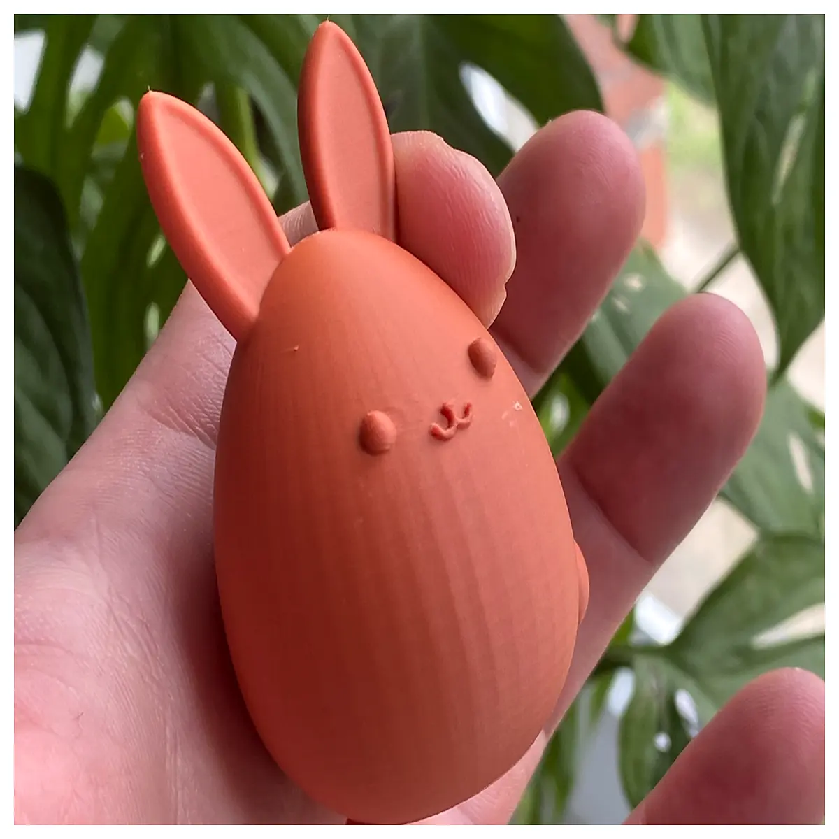 cute bunny ear egg minimalist easter home decor spring table centerpiece pastel ceramic