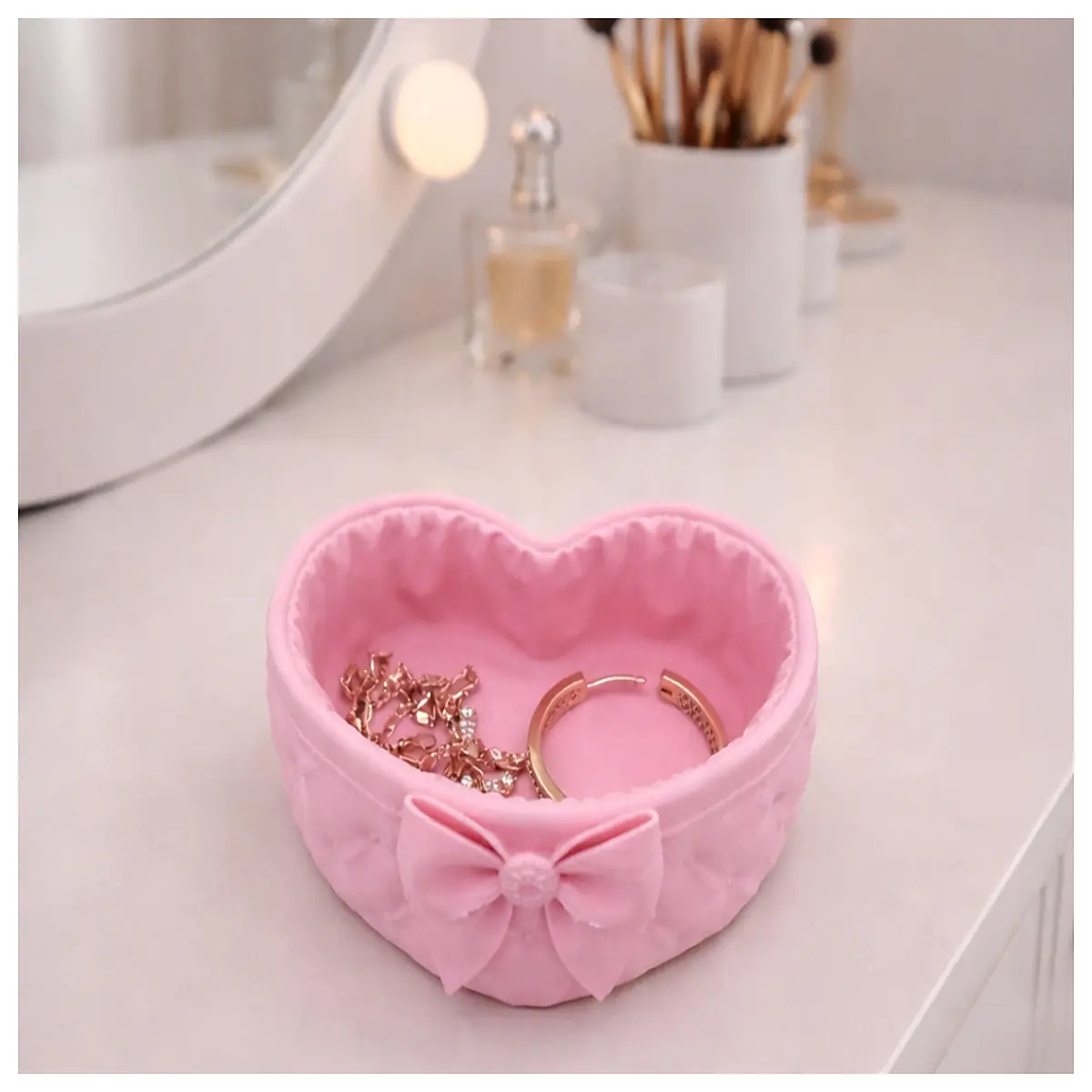 shaped jewelry box small trinket organizer for gifts