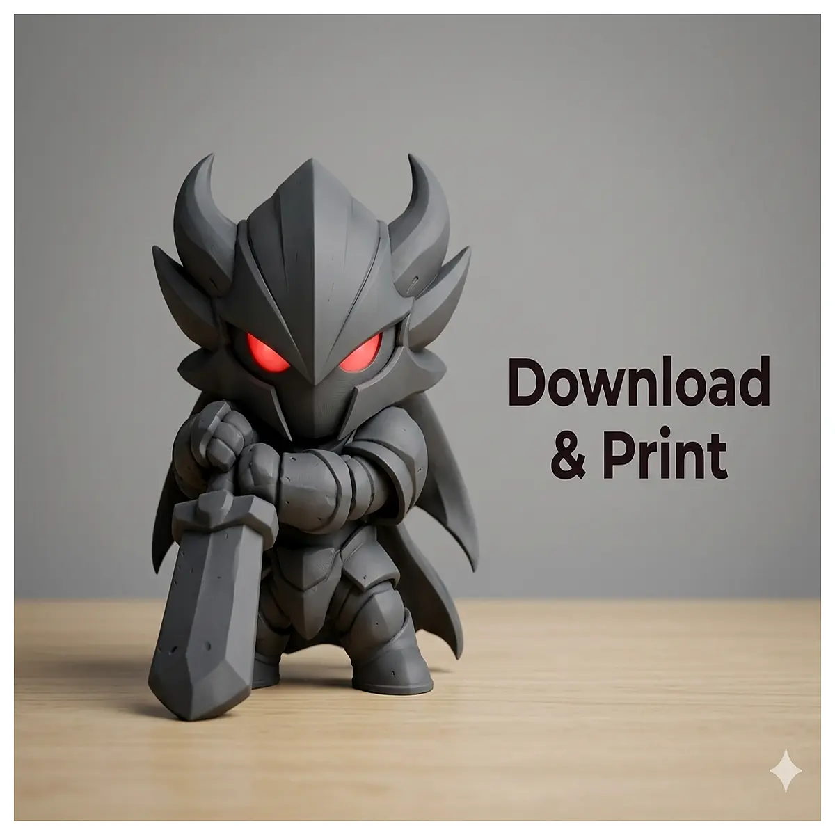 Shadow Knight Q Figure Model Toy Collection Anime Merchandise Shadow Knight Character Model