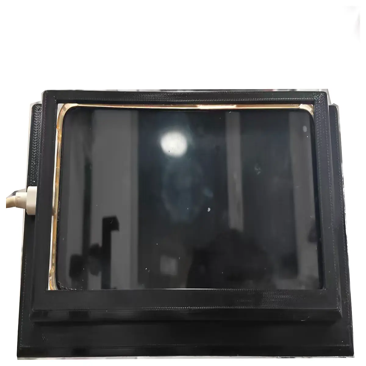 adhesive door knob phone holder mount for hands video calls cooking kitchen