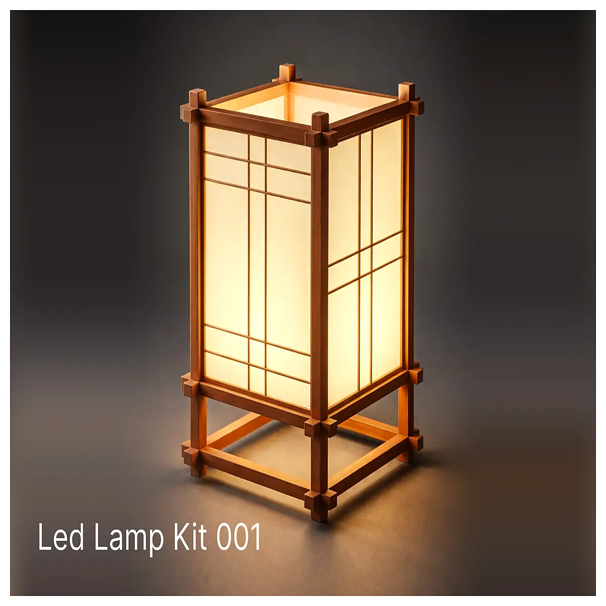 Japanese Lantern DIY Assembly Toy Fun Home Decor Creative Gift Assembly Parts