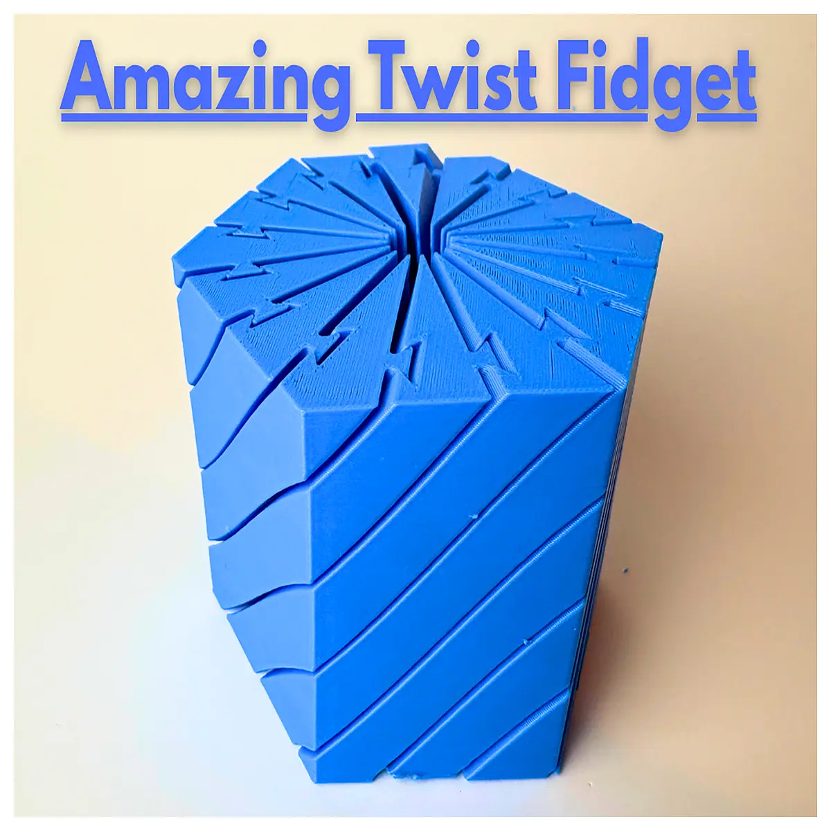 satisfying twisted fidget toy for stress relief anxiety reduction sensory play tool for adults and kids