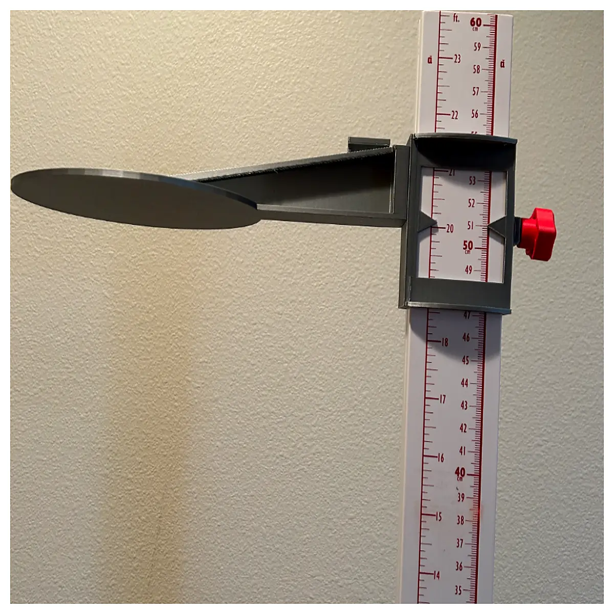 Wall Mount Height Measuring Bracket Support Hanging Height Gauge Accessory Measurement Tool Wall Mounted