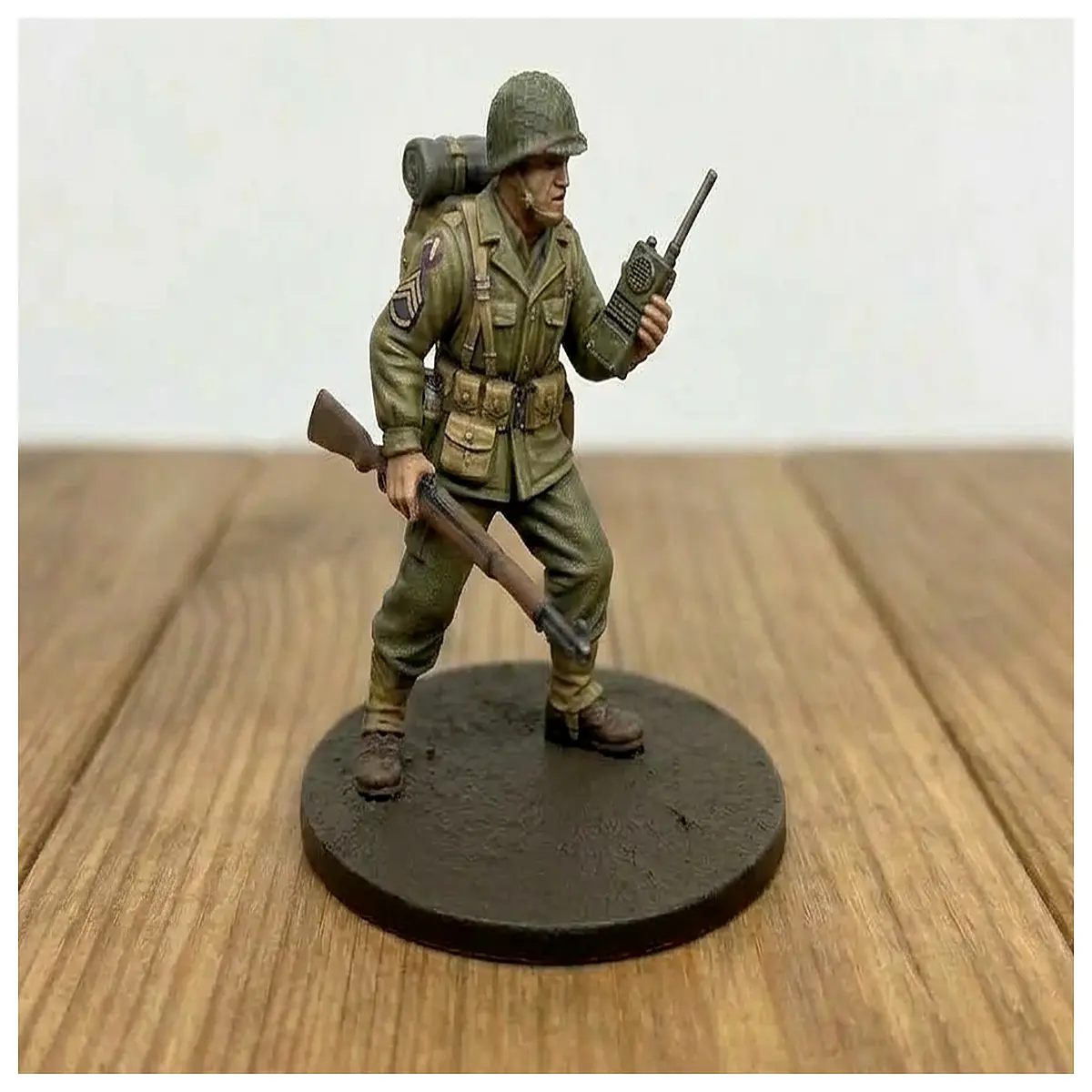 WWII Soldier Chess Game Officer Tactical Board Game Historical Strategy Toys Battle Models
