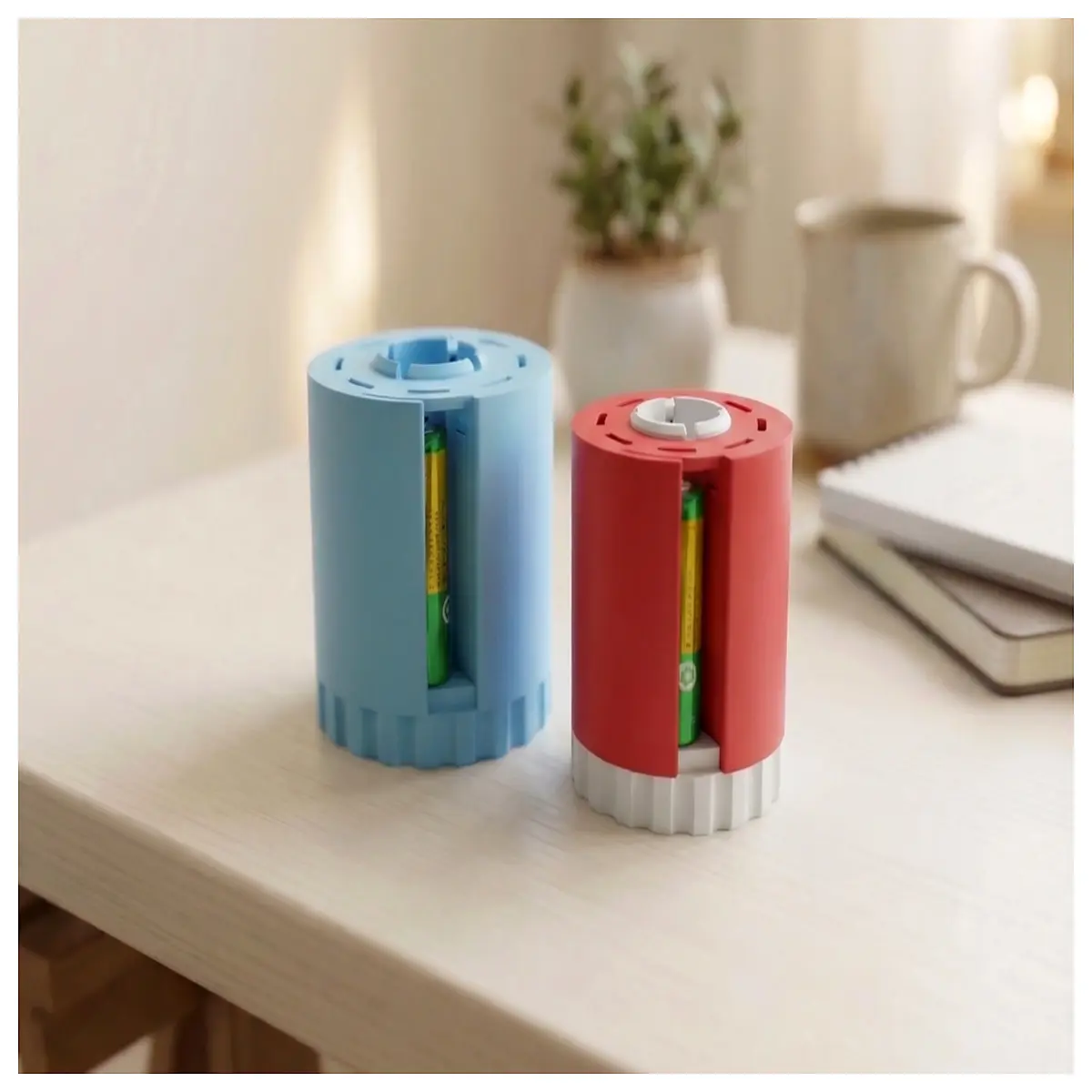 Battery Organizer Box up Storage Case Mobile Battery Holder Charging Case Protection Shell Phone Accessories Battery Storage