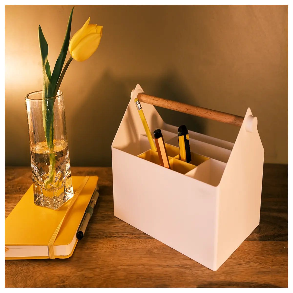 portable pencil case for sketching large capacity art supply organizer box with compartments durable storage for drawing tools and stationery