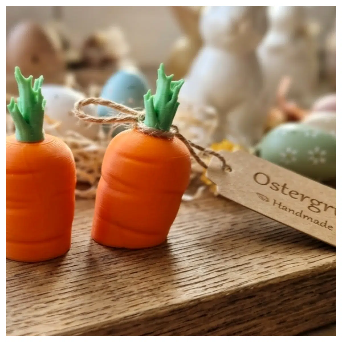 Easter Carrot Decorations Character Figures Festive Decor Easter Gift Decoration Carrots Creative Decor