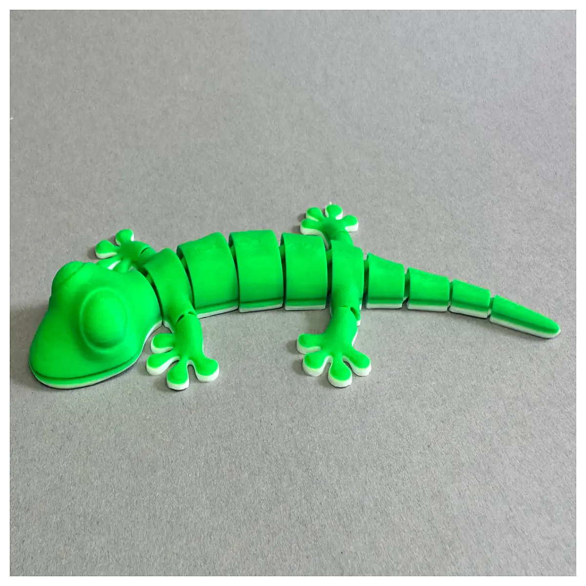Articulated Cartoon Gecko Toy Educational Kids Toy Biology Learning Hand Eye Coordination Premium Children s Gift