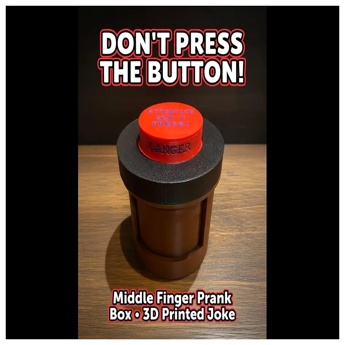 Up Middle Finger Gag Box Prank Gift Novelty Box Funny Surprise Box Joke Gift Ridiculous Pranks