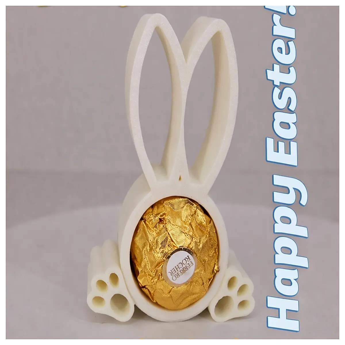 Quick Easter Bunny Snack Maker Print Template Creative DIY Crafting Decoration Easter Gift Bunny Toy