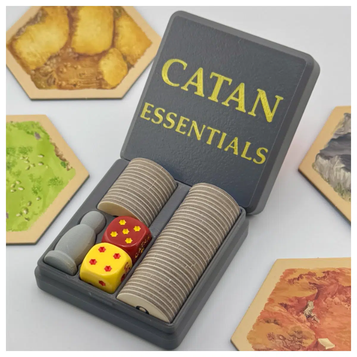 Catan Game Accessories Organizer Set Storage Bags Protection Cases Upgrade Your Game Component Storage Assembly Tools