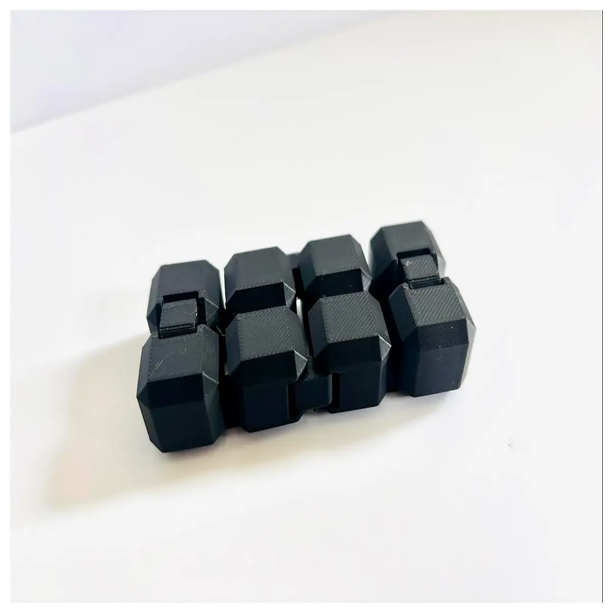 Infinite Puzzle Toy 3D Printed Support Stress Relief Brain Teaser Desktop Puzzle Game