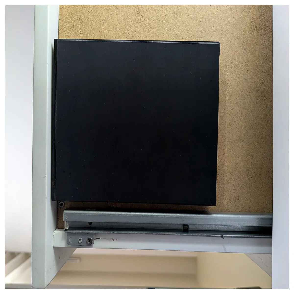 hidden cash drawer under desk secret money box for office concealed bill holder safe anti theft storage compartment