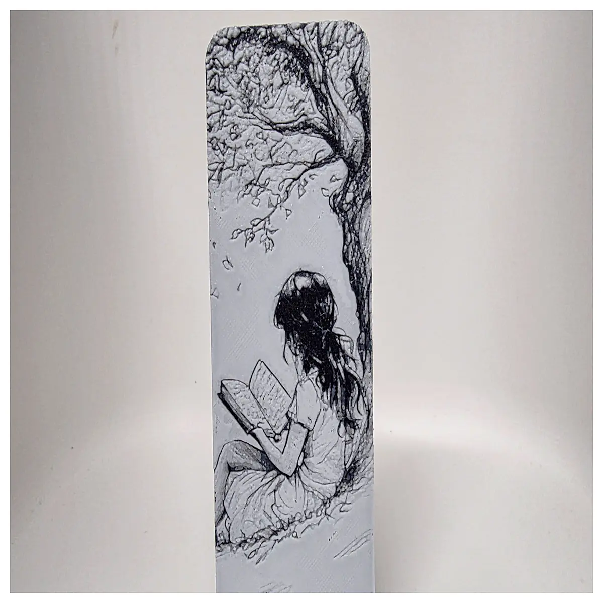 Reading Girl Bookmark Book Marker Reading Hobby Student Bookmark Reading Time Book Decoration
