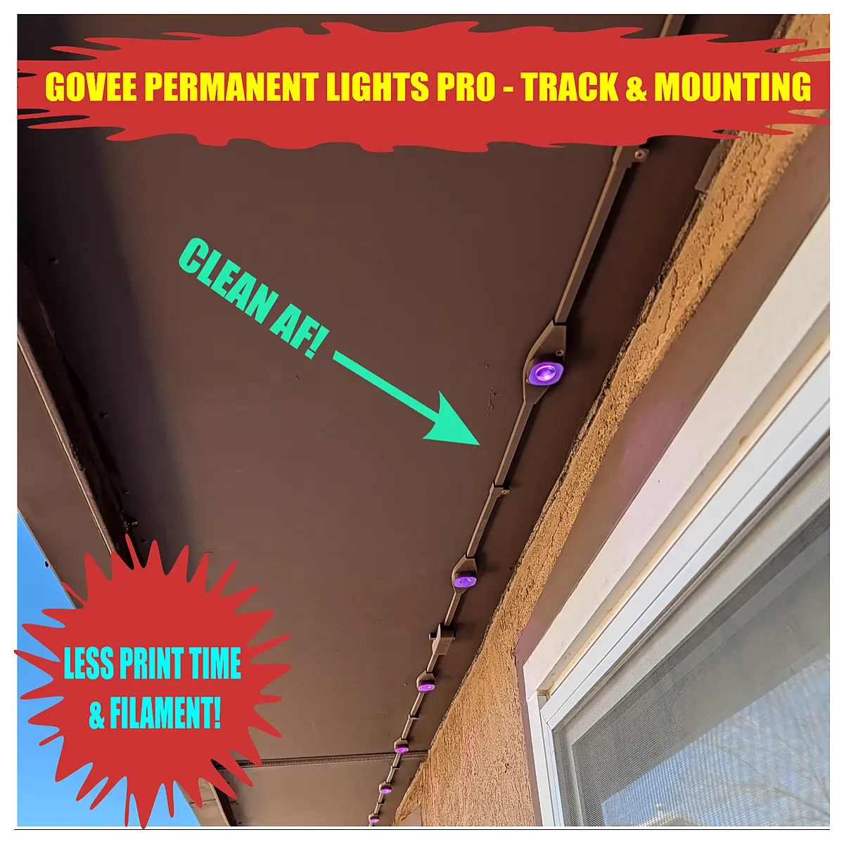 govee track lighting pro permanent outdoor strip magnetic mount waterproof smart home decoration