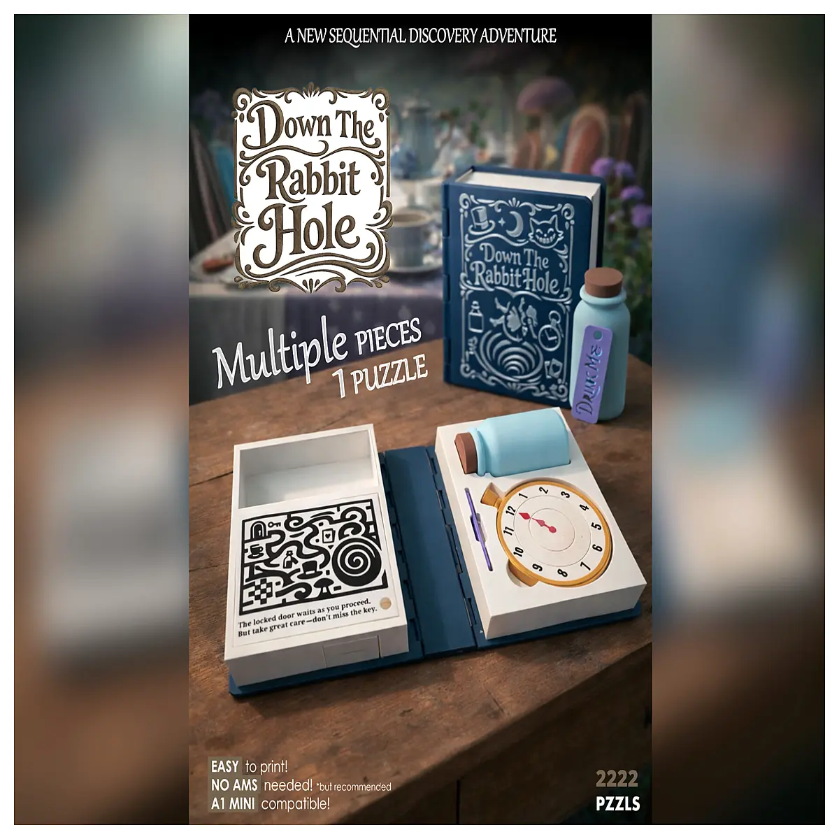 Rabbit Hole Descent Puzzle Adventure Game Explore the maze solve mysteries test your intellect
