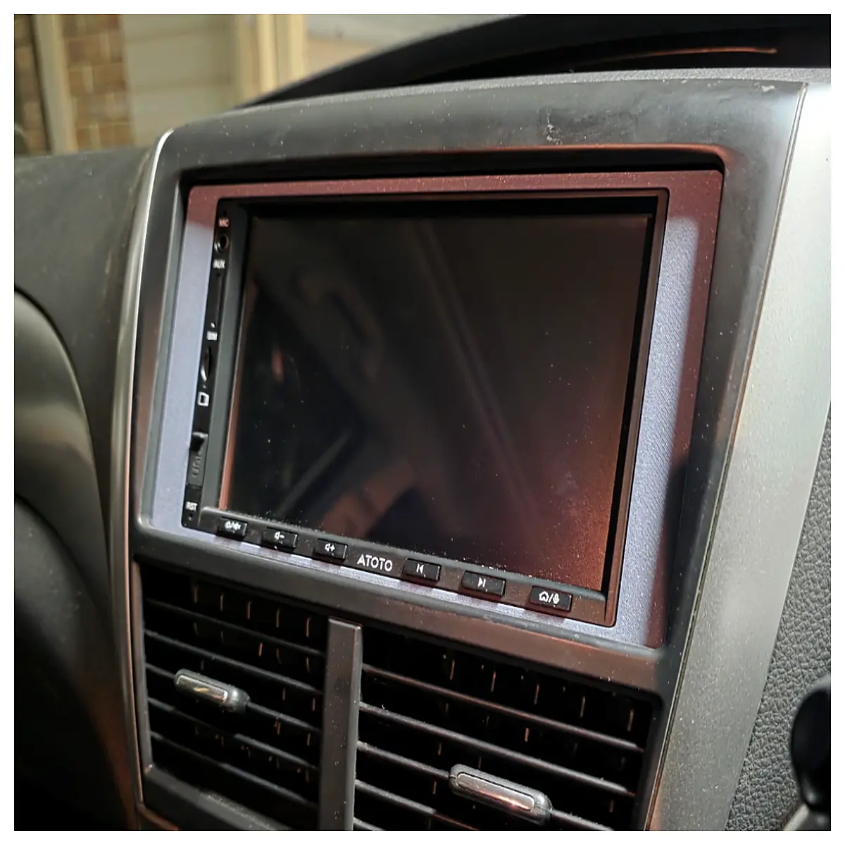 Forester SH Head Unit Adapter Car Dashboard Replacement Vehicle Diagnostic Accessory Excellent Compatibility Enhanced Display