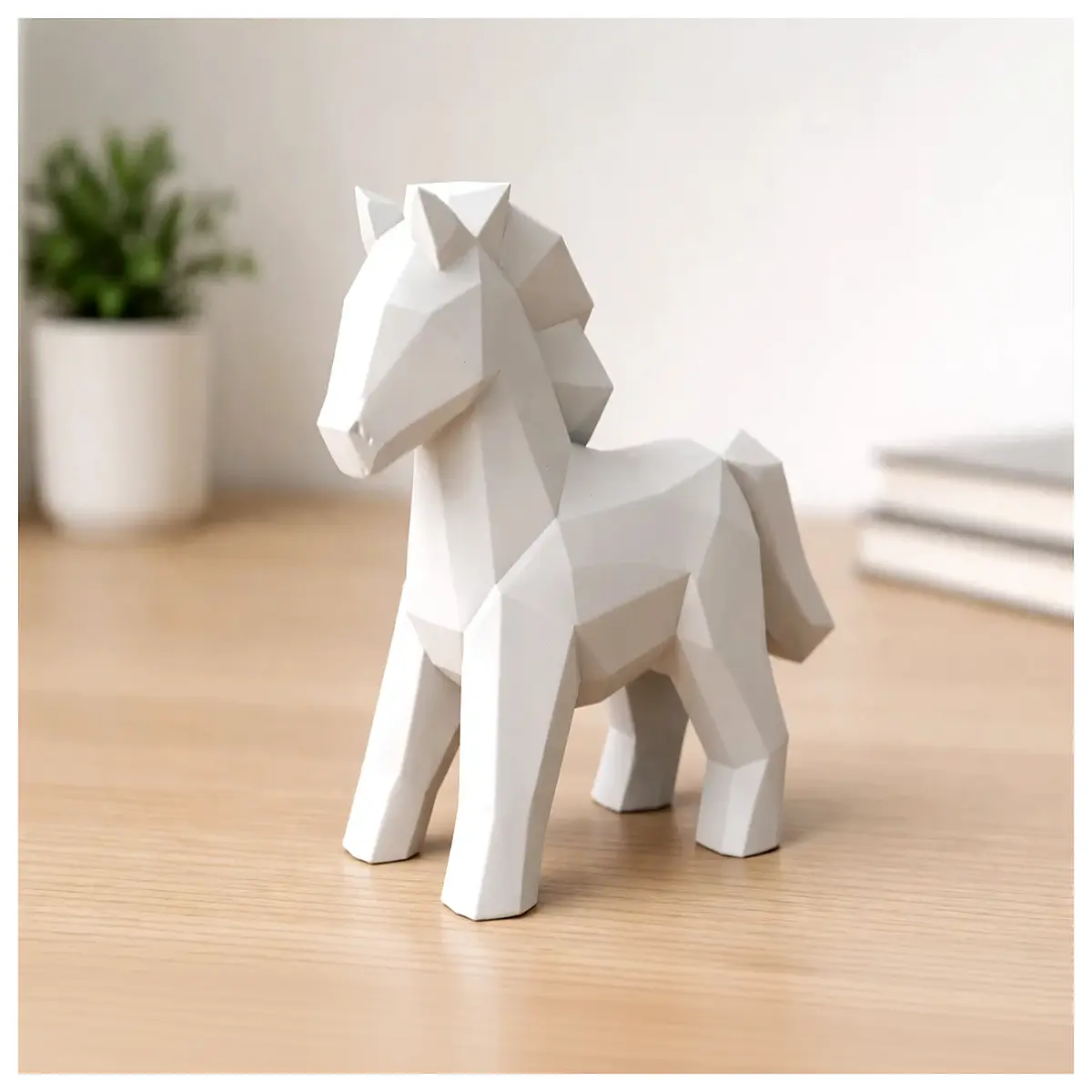 Low Poly Model Toy 3D Printing Accessories Kids Birthday Gift Mini Figurine Game Parts